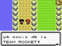 une photo d'Ã©cran de Pokemon Or sur Nintendo Game Boy Color